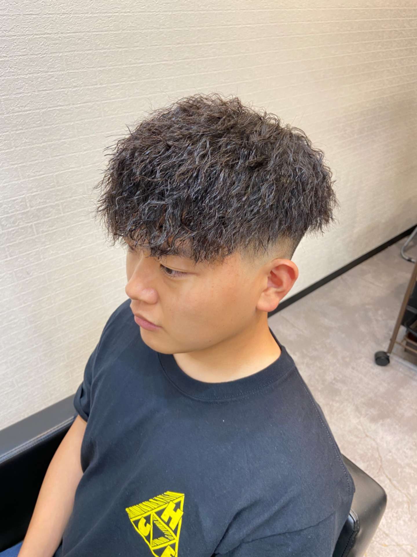 [川崎美容室]フェード×ツイストパーマ|Leopard hair salon